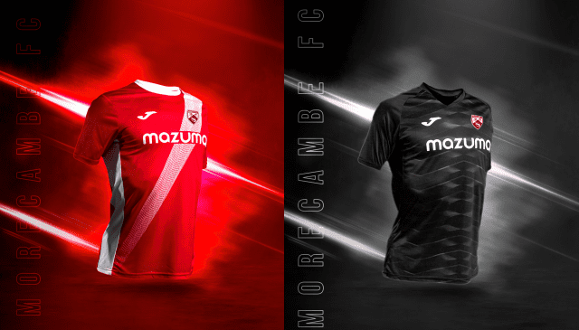 The new Morecambe FC 21/22 shirt reveal!